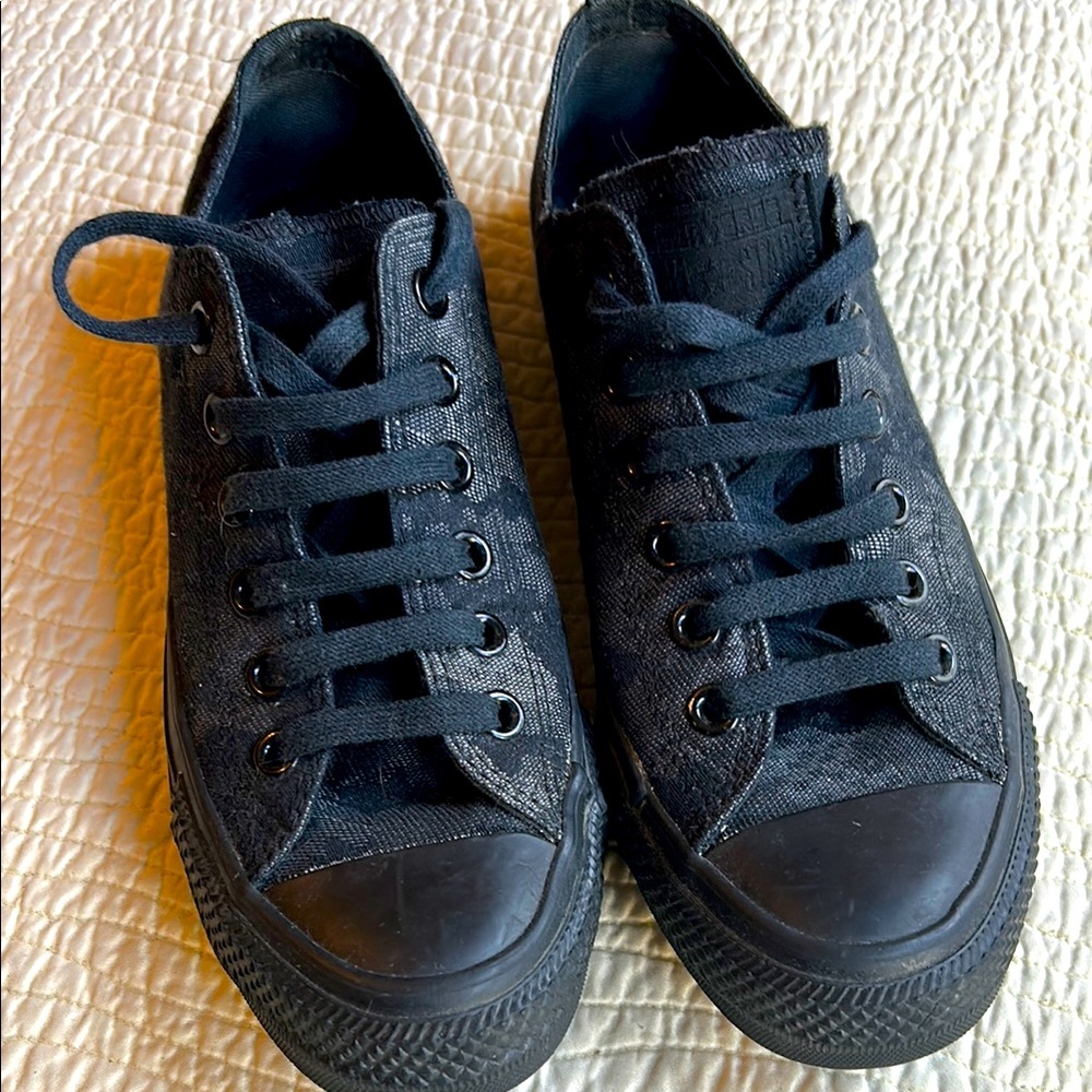 Converse Black Camo Canvas Women’s and Mens Sneakers